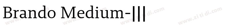 Brando Medium字体转换